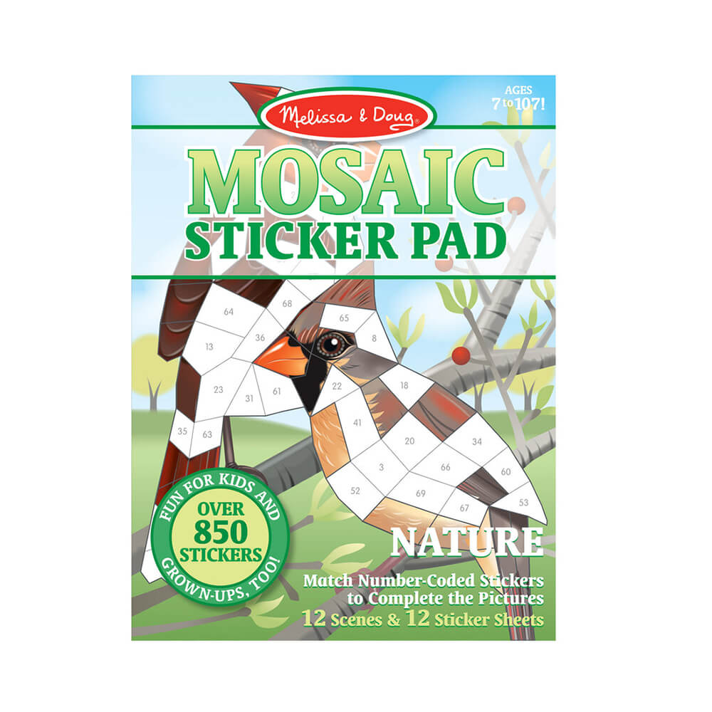 Melissa and Doug Nature Mosaic Sticker Pad