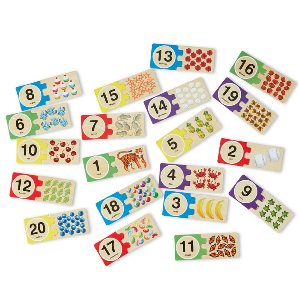 Melissa and Doug Number Puzzles Skill Building Toy