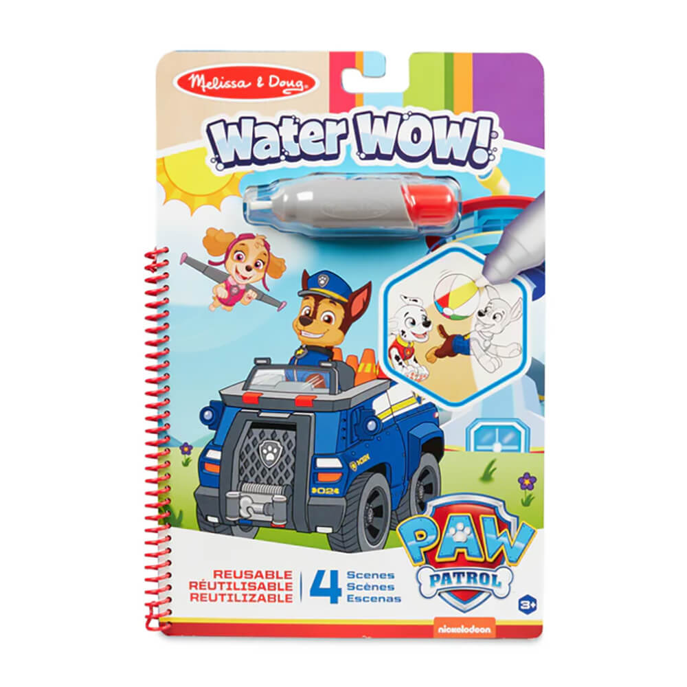 Melissa and Doug PAW Patrol Water Wow! Chase Water-Reveal On the Go Travel Activity Pad