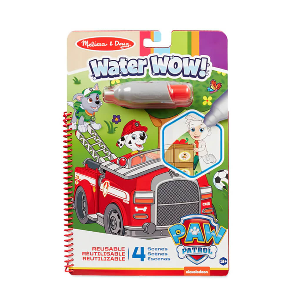 Melissa and Doug PAW Patrol Water Wow! Marshall Water-Reveal On the Go Travel Activity Pad