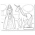 Melissa and Doug Princess and Fairy Jumbo Coloring Pad