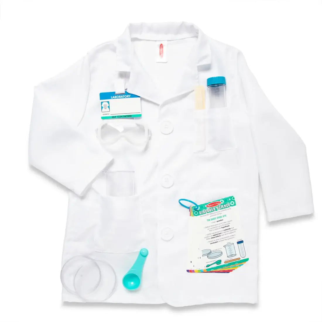 Melissa and Doug Scientist Role Play Costume Set