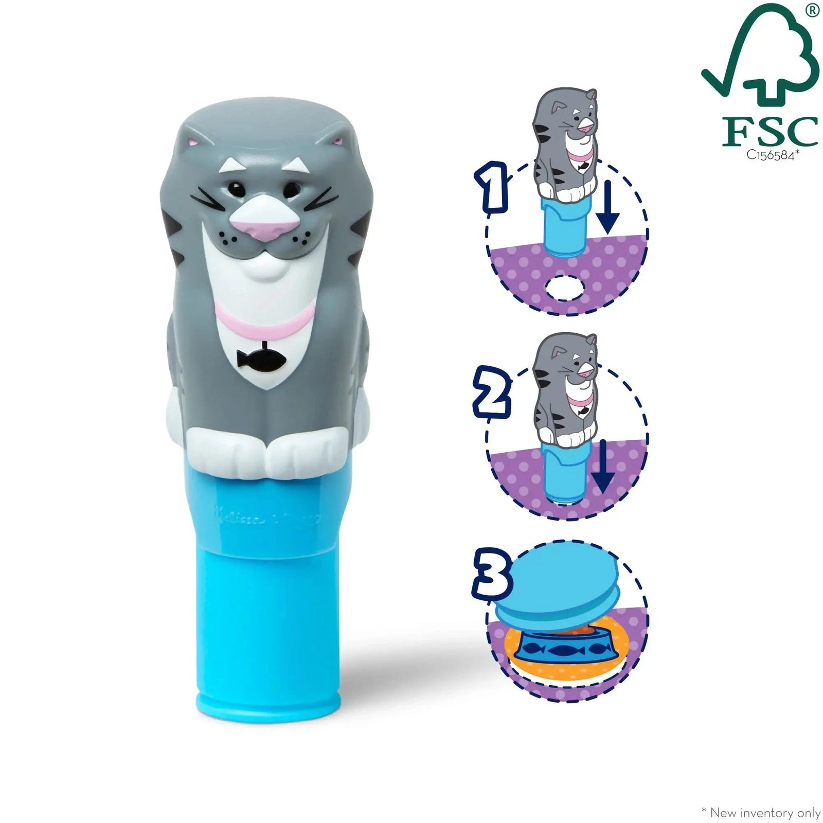 Melissa and Doug Sticker WOW! Cat Activity Pad Set