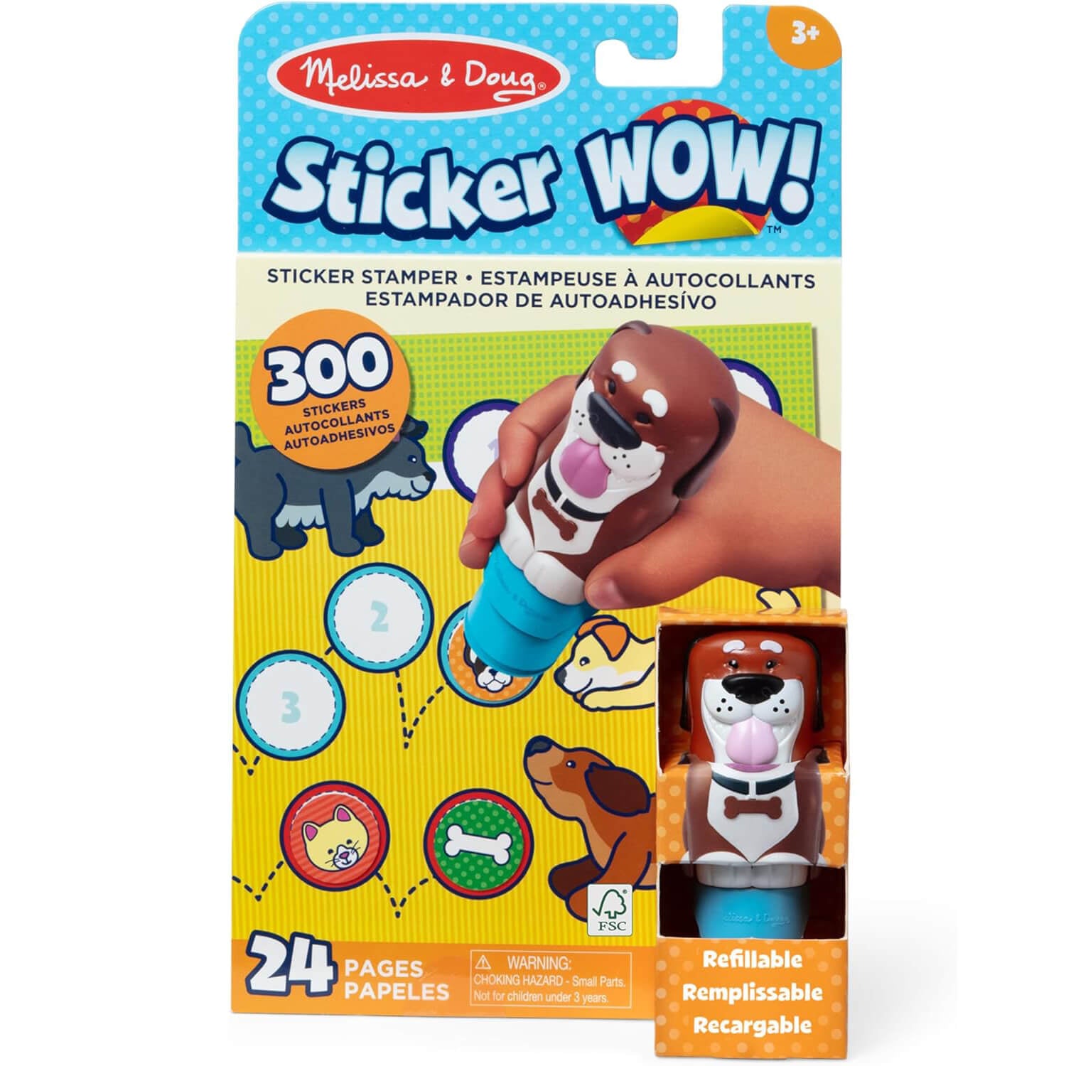 Melissa and Doug Sticker WOW! Dog Activity Pad Set