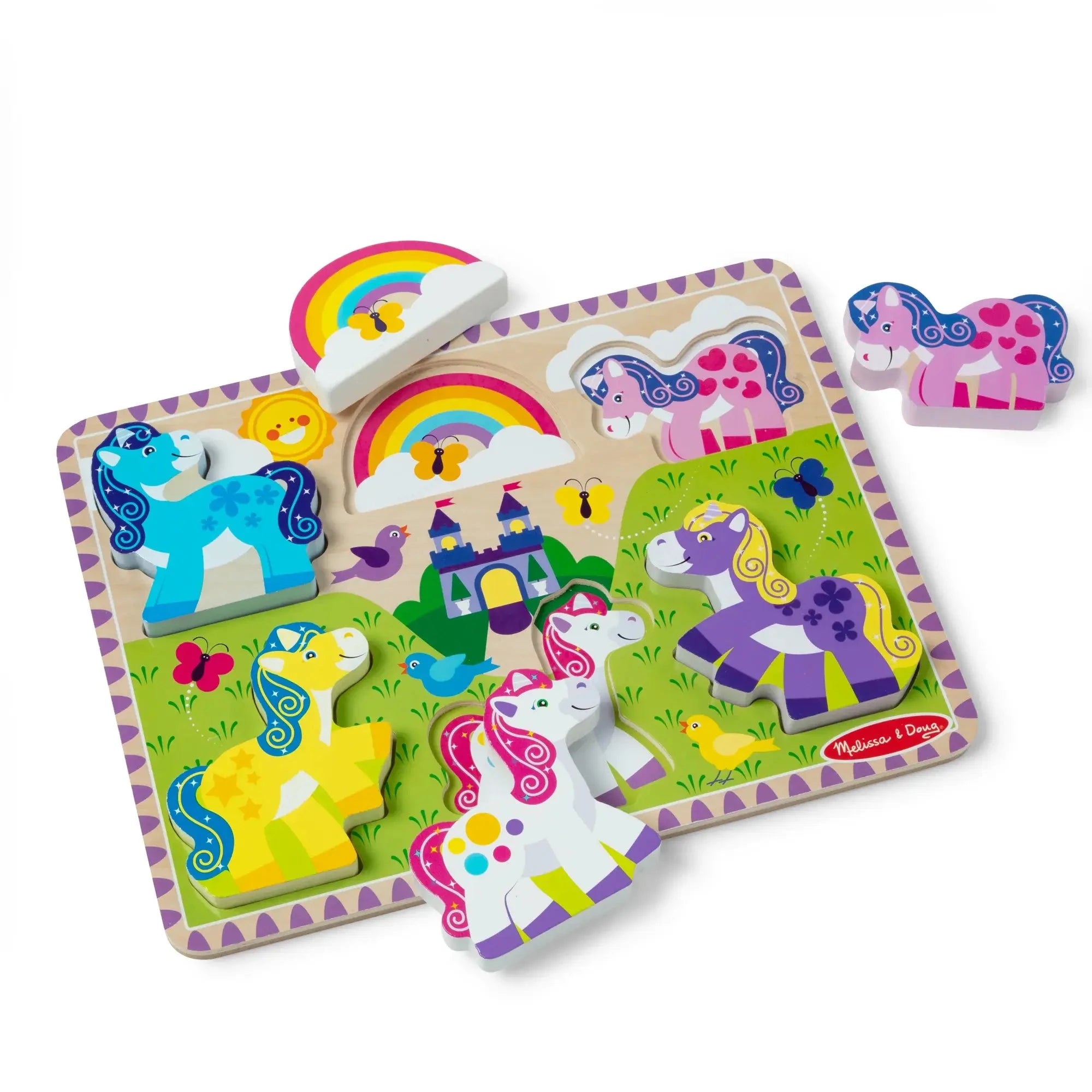 Melissa and Doug Unicorn 6-Piece Chunky Puzzle