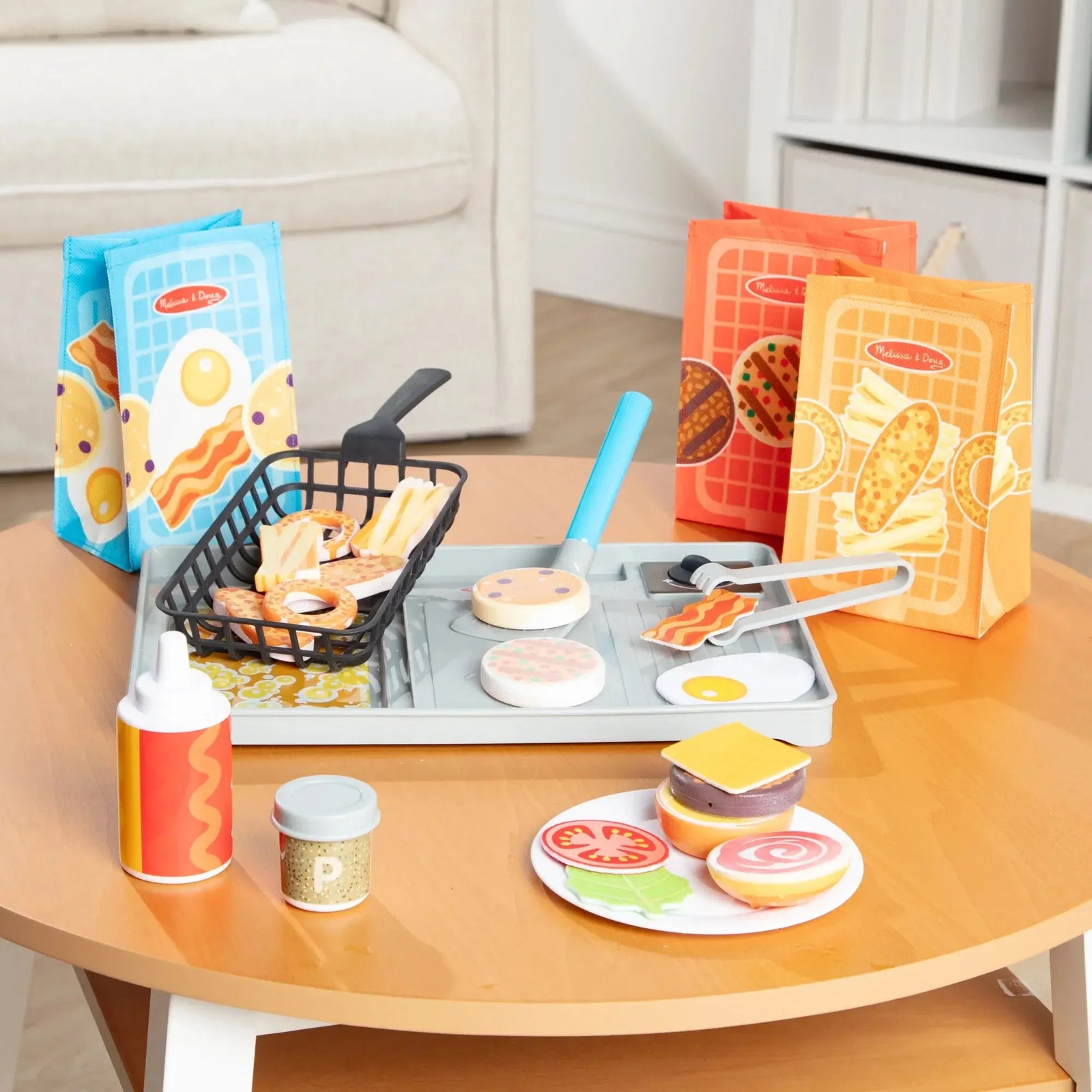 Melissa and Doug Water WOW! Flip & Fry Grill Set