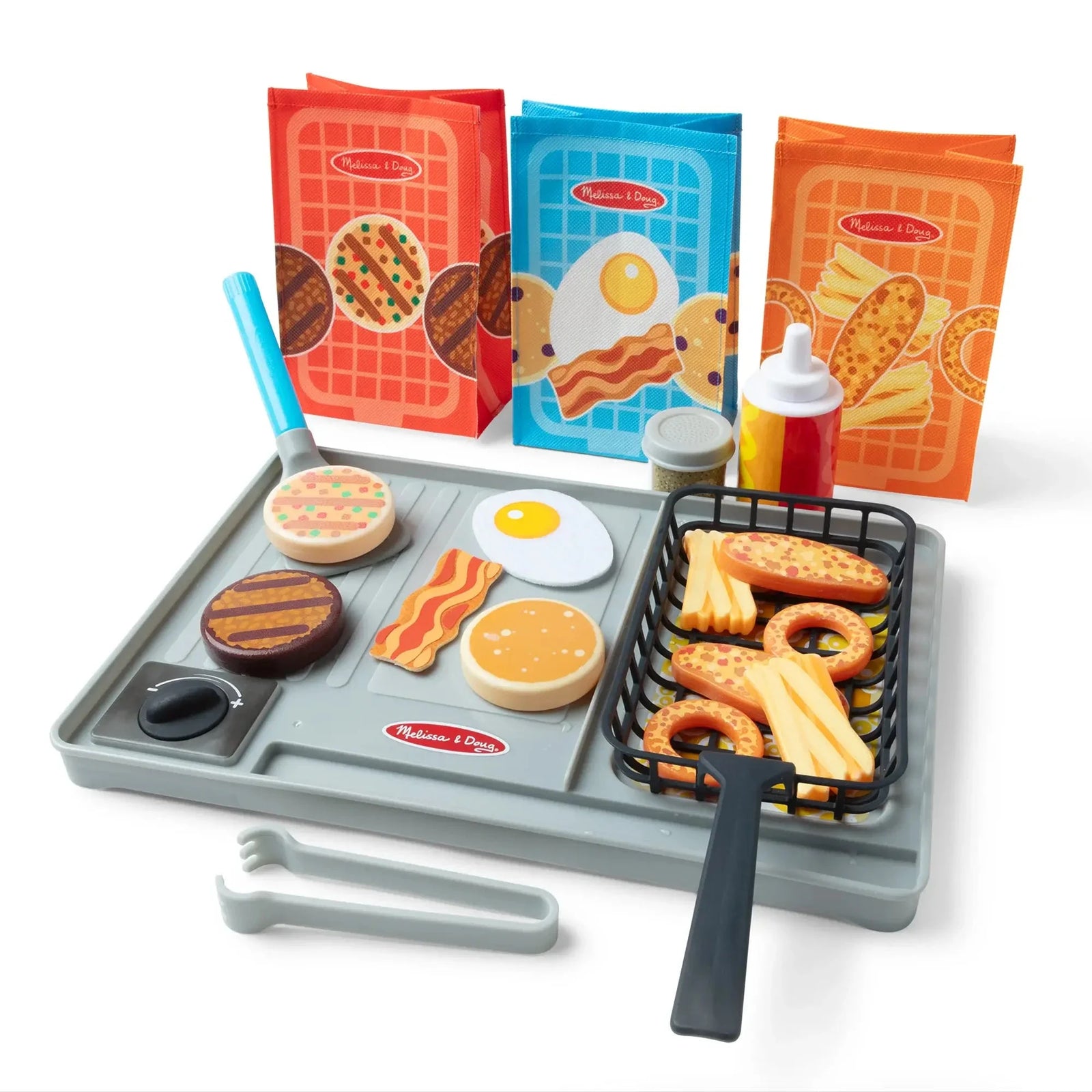 Melissa and Doug Water WOW! Flip & Fry Grill Set