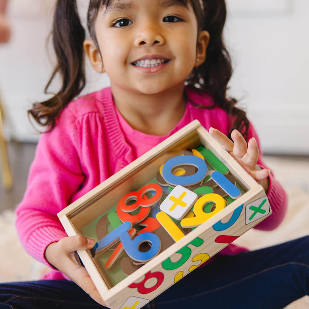 Melissa and doug magnetic shop number maze