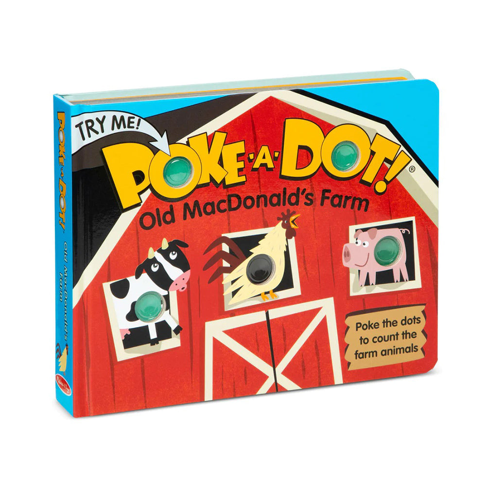 Melissa & Doug Poke-a-Dot Old MacDonald's Farm Book