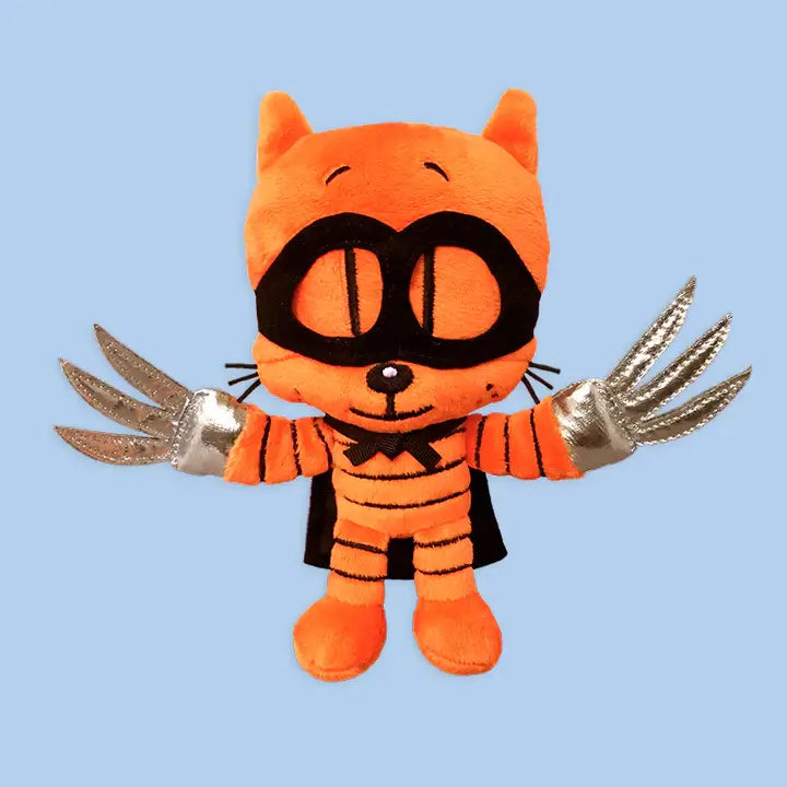 MerryMakers Dog Man's Cat Kid 6.5