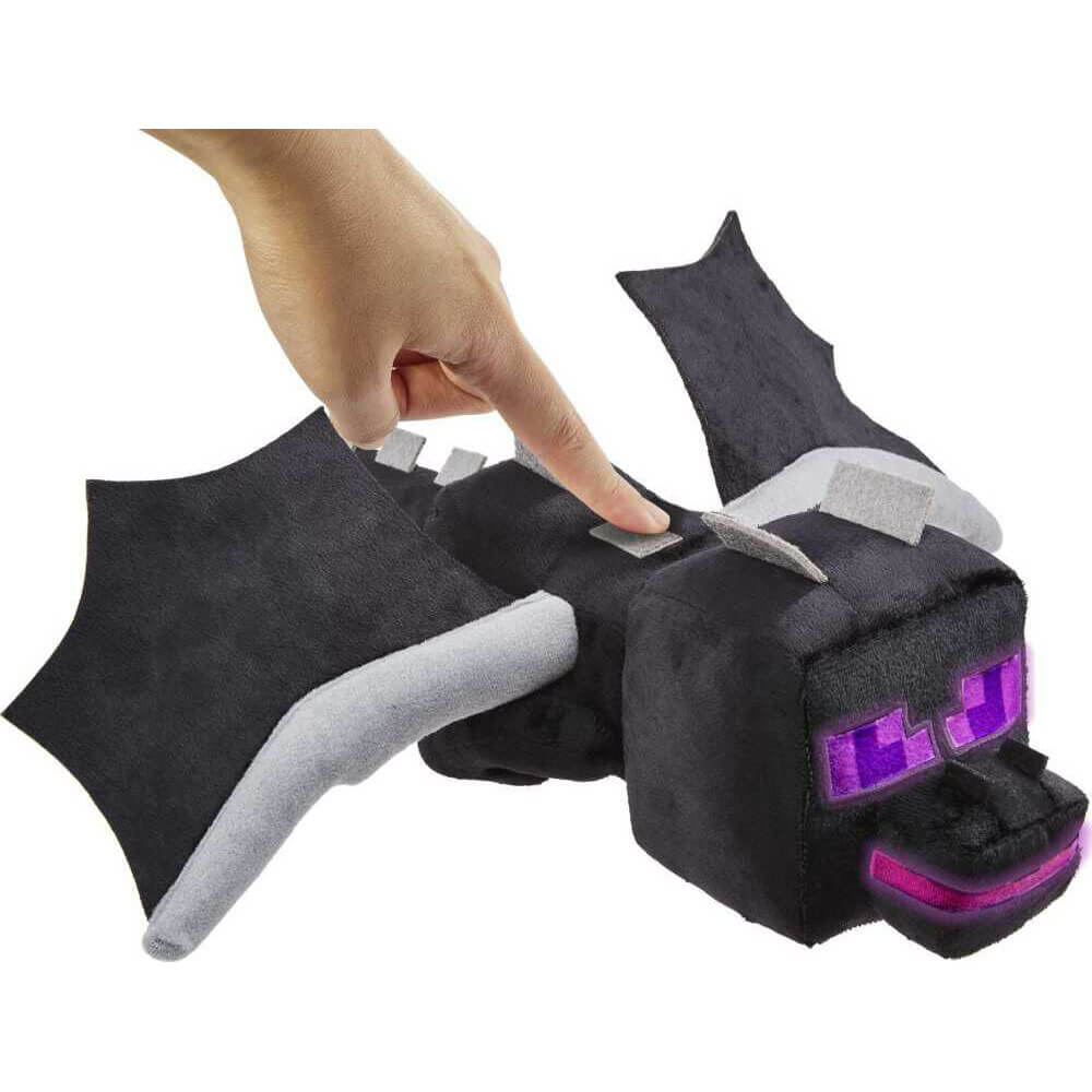 Minecraft Ender Dragon Plush Figure with Lights and Sounds