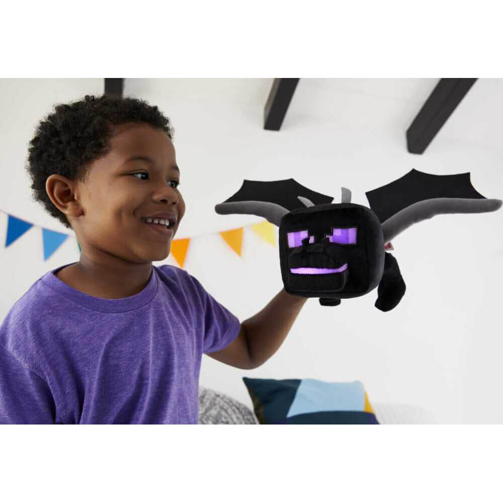 Minecraft Ender Dragon Plush Figure with Lights and Sounds