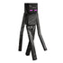 Minecraft Enderman action figure left angled view highlights long rectangular arms and legs, marbled black surface pattern, square head, and purple eyes, showcasing articulation and signature Minecraft block-style design.
