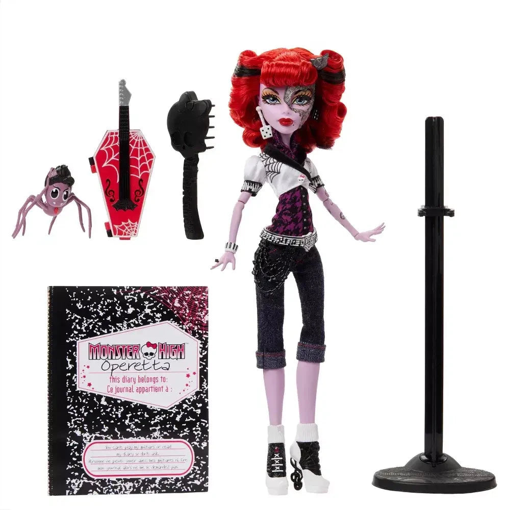 Monster High Booriginal Creepduction Operetta Doll With Accessories