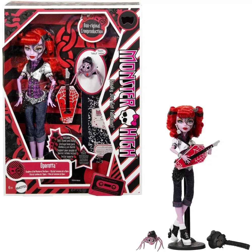 Monster High Booriginal Creepduction Operetta Doll With Accessories