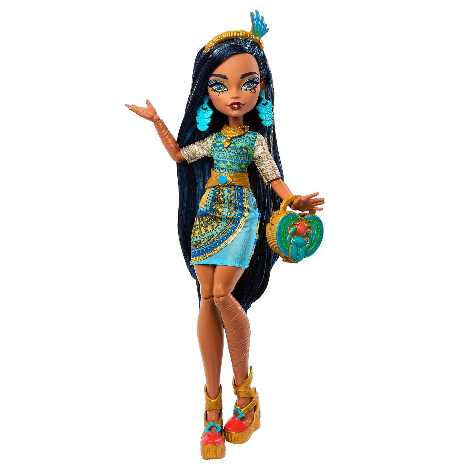 Monster High Cleo De Nile Doll posing