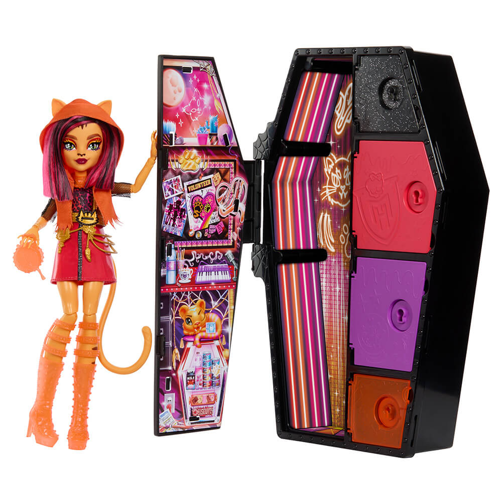 Monster High Skulltimate Secrets Neon Frights Toralei Doll