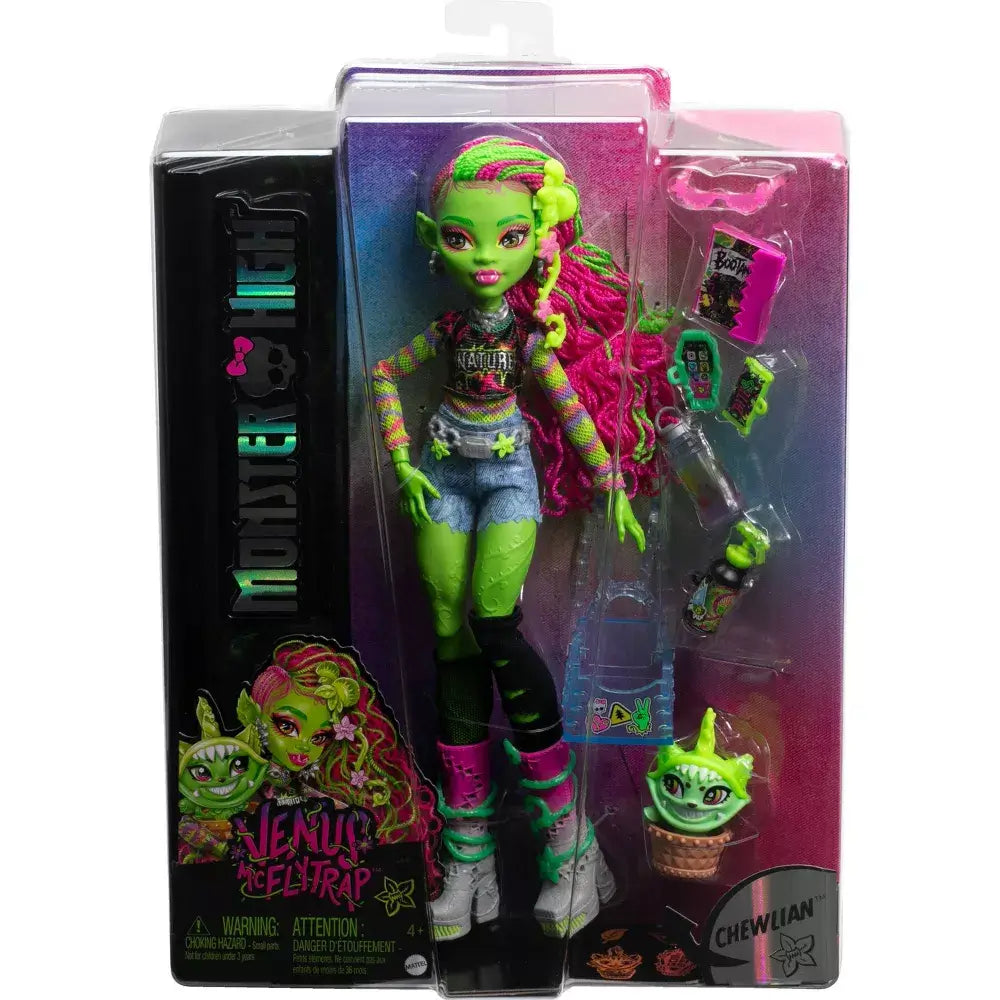 Monster High Venus McFlytrap Fashion Doll With Pet
