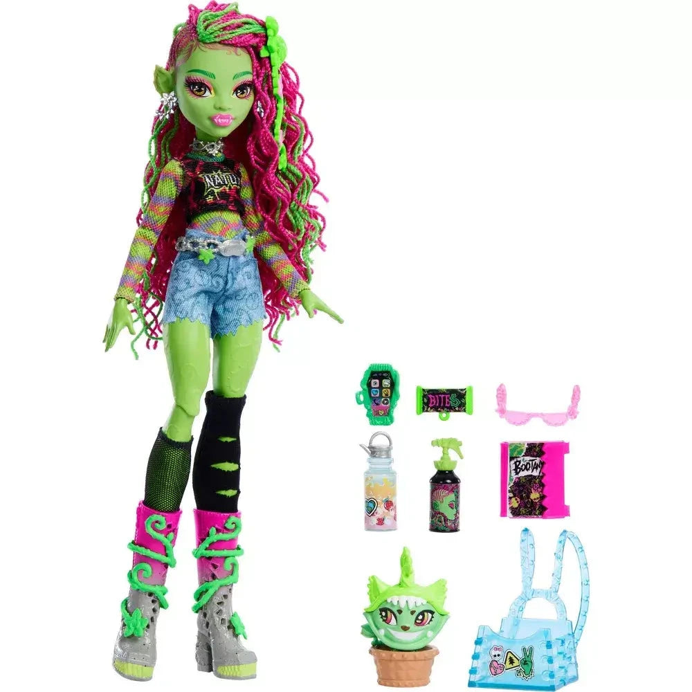 Monster High Venus McFlytrap Fashion Doll With Pet