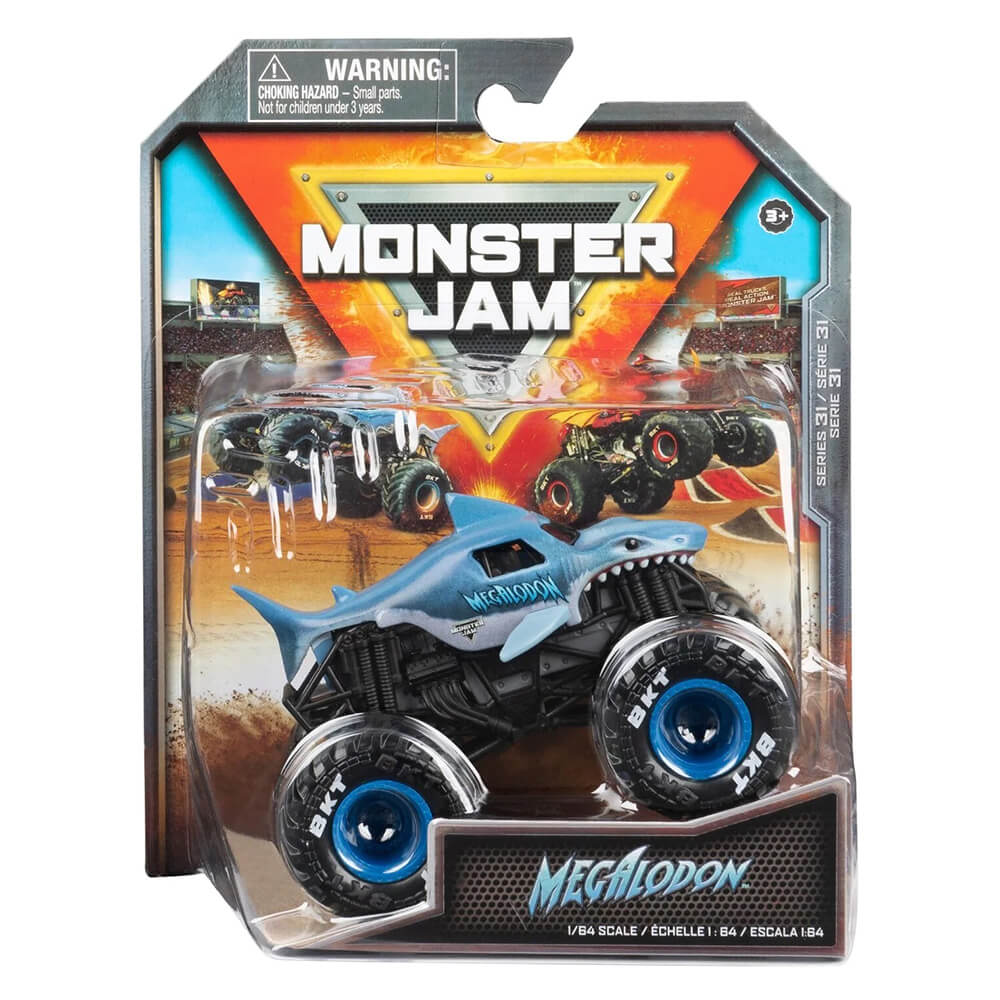 Monster Jam 1:64 Scale Die-Cast Megalodon Monster Truck