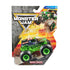 Monster Jam Grave Digger Legacy 1:64 scale monster truck packaging front with iconic toy truck in blister pack, fiery background art, and bold Monster Jam branding.
