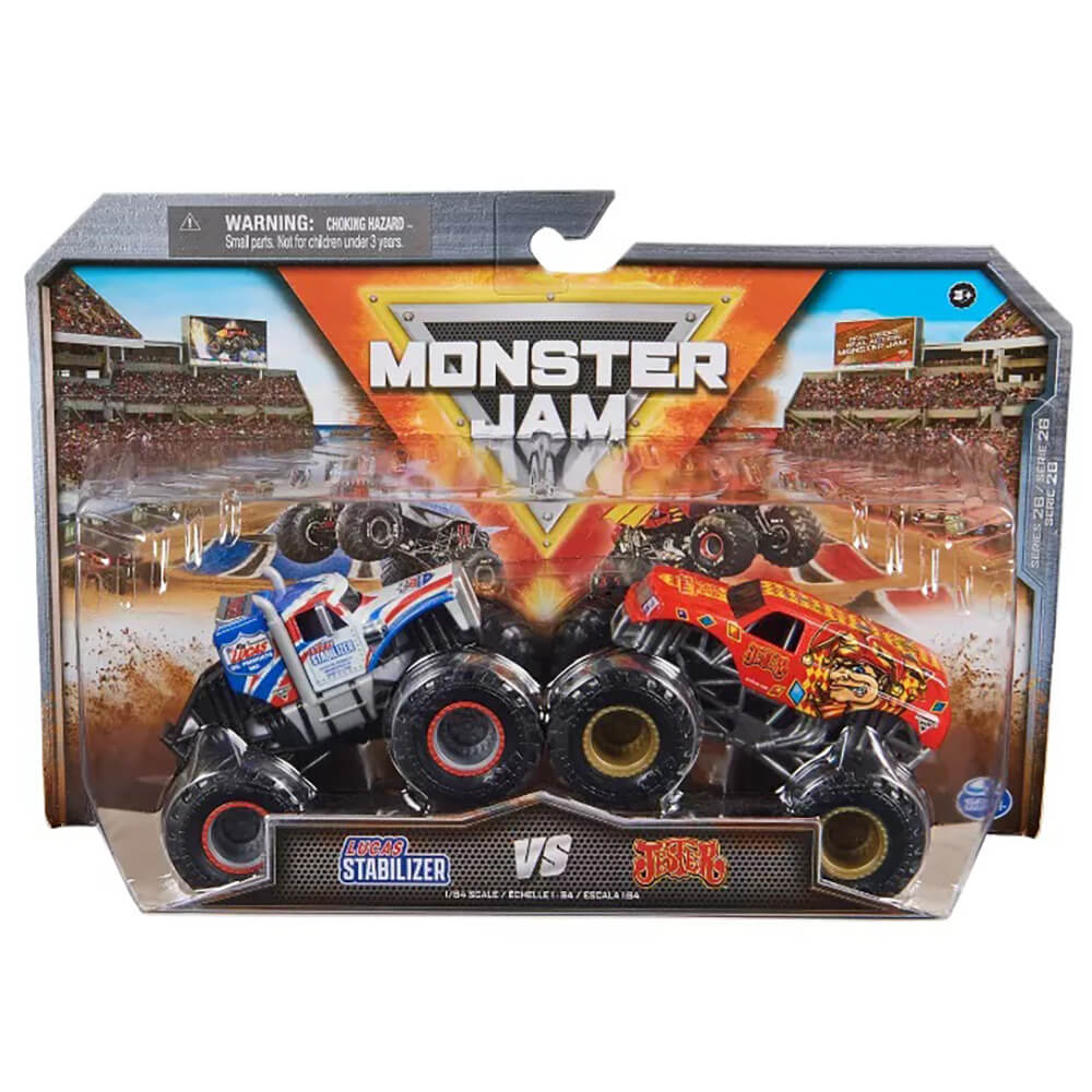 Monster Jam 2023 1:64 Scale Die-Cast Monster Truck - Jurassic