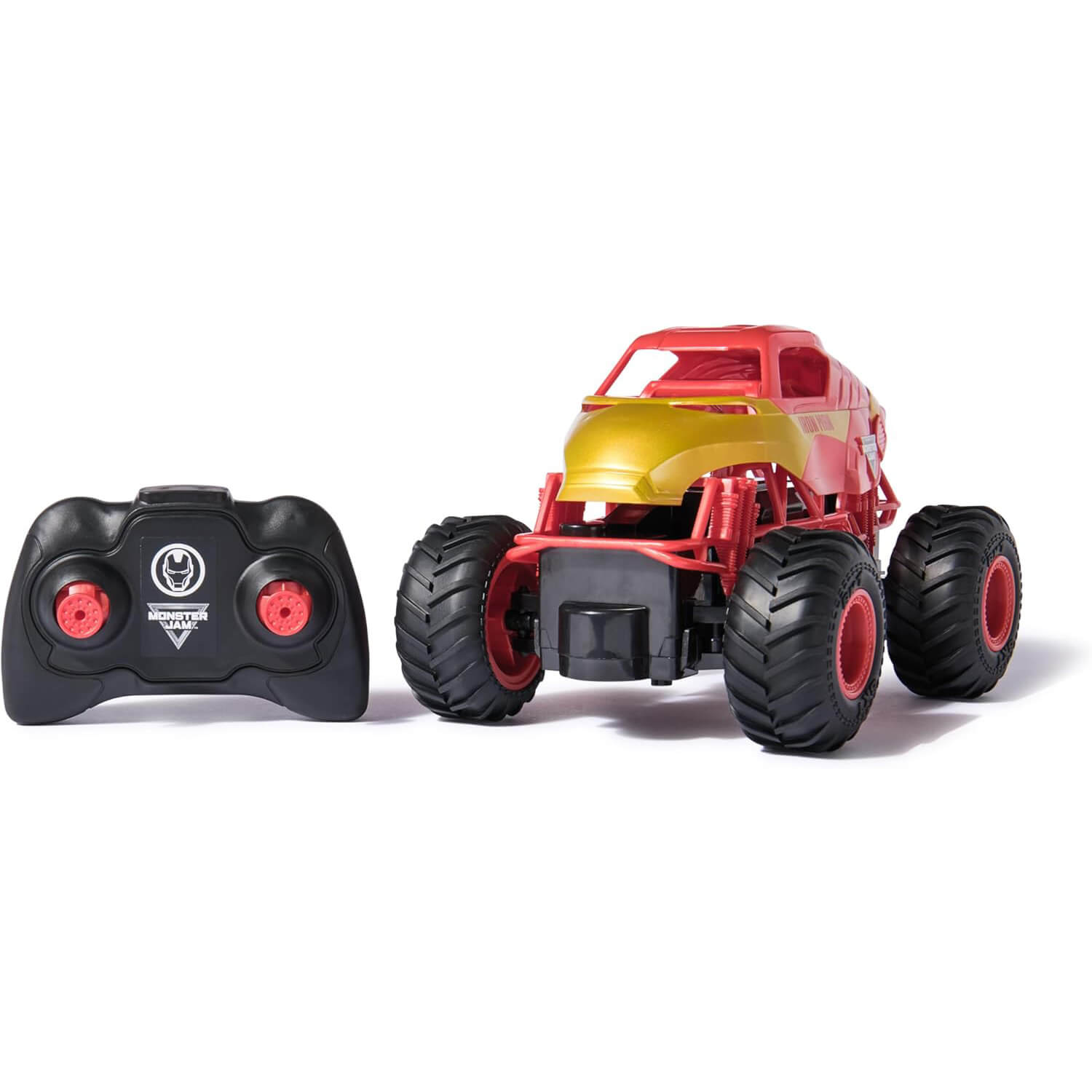 Monster Jam Marvel Iron Man 1:24 Scale RC Monster Truck with remote