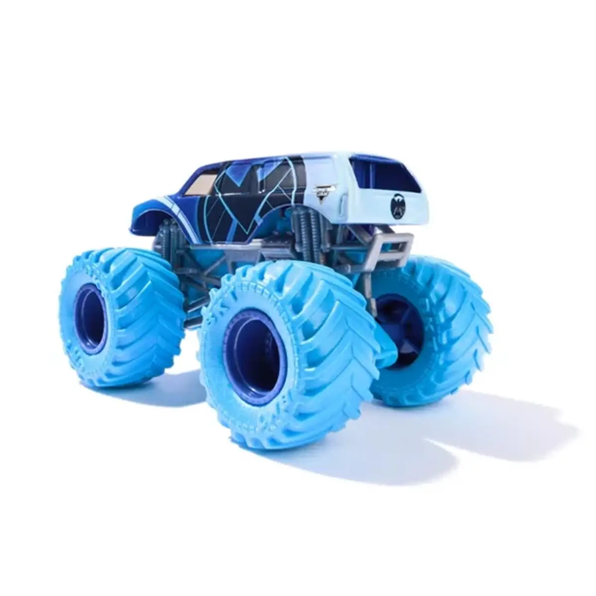 Monster Jam Marvel S.H.I.E.L.D. 1:64 Scale Diecast Monster Truck Vehicle back view