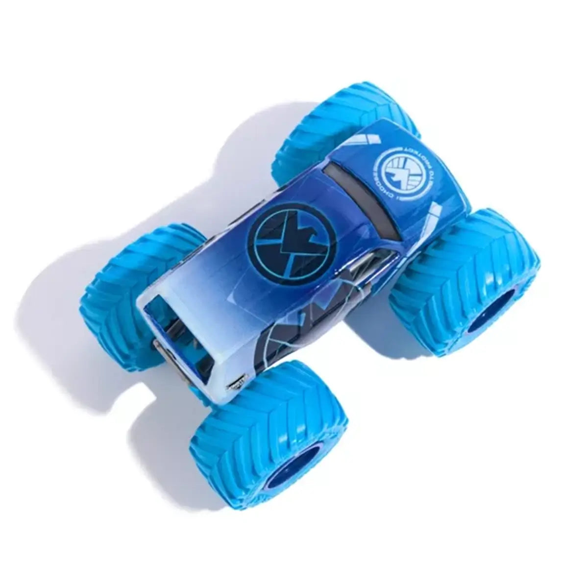 Monster Jam Marvel S.H.I.E.L.D. 1:64 Scale Diecast Monster Truck Vehicle top view