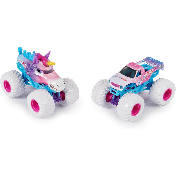 Monster Jam Series 28 Sparkle Smash vs Sparkle Smash 1:64