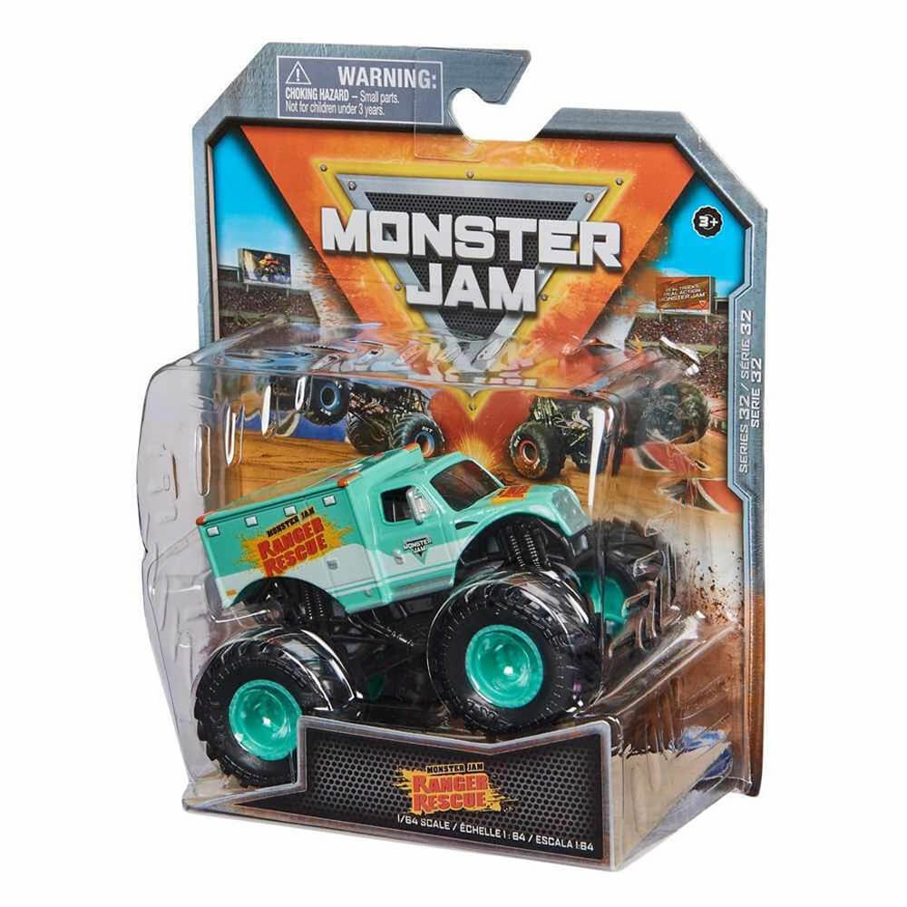 Monster Jam Series 32 Ranger Rescue 1:64 Scale Vehicle