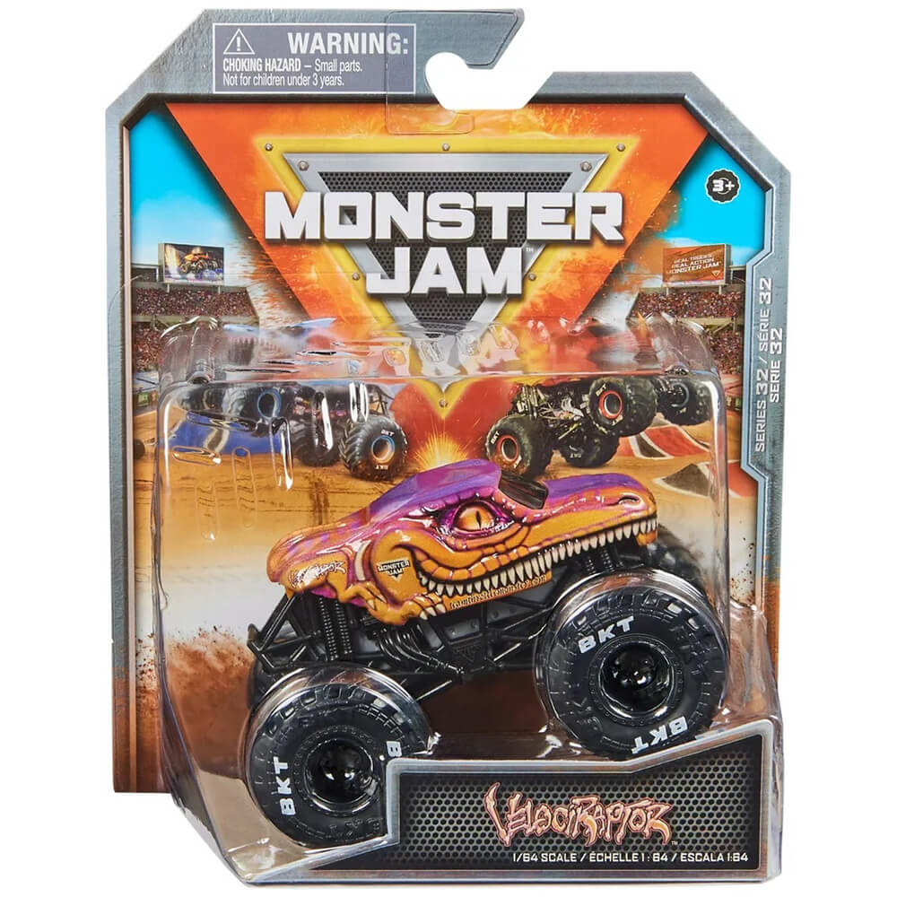 Monster Jam Series 32 Velociraptor 1:64 Scale Vehicle