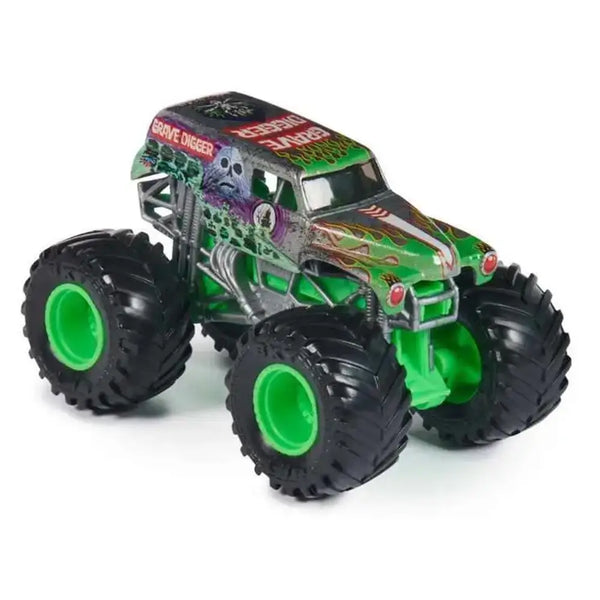 サイコビリーThe Grave Diggers Monsters At Play Monster Jam Series 33 Grave Digger 1:64 Scale Diecast Monster