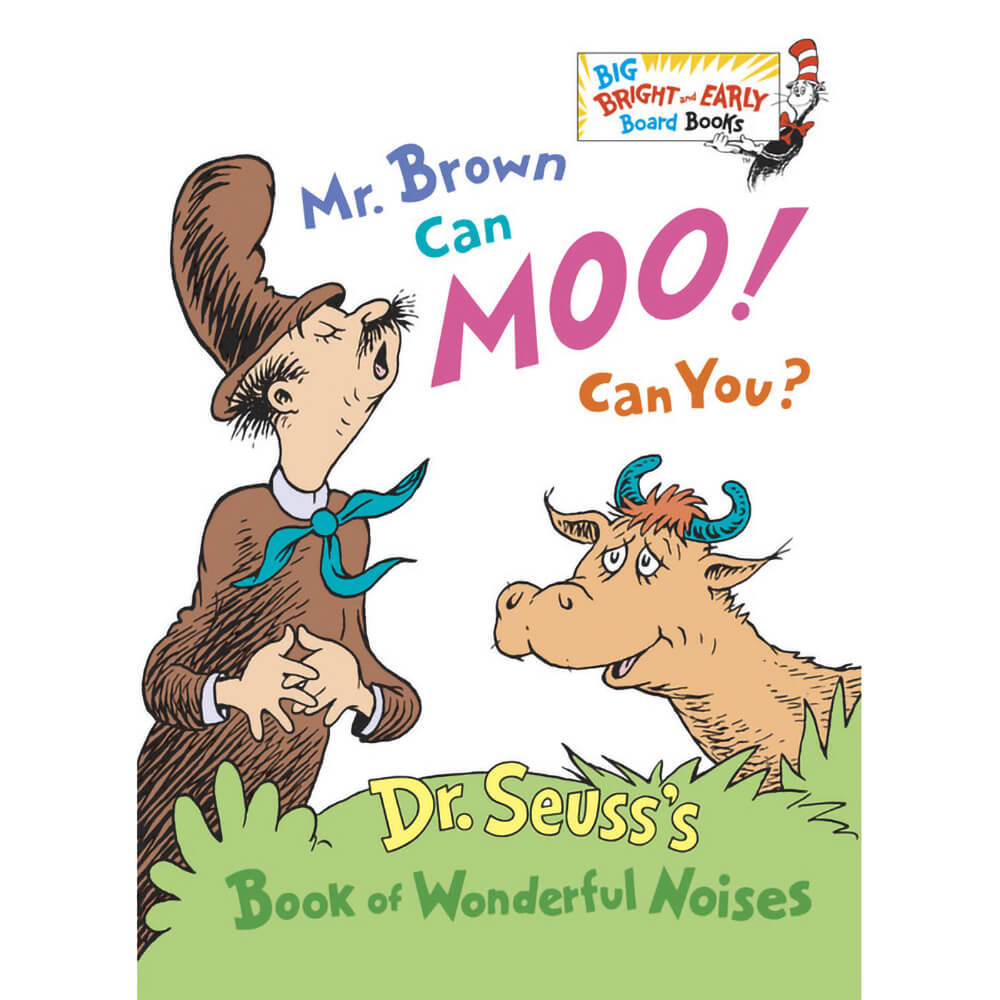 Mr. Brown Can Moo! Can You? (Board Book) front book cover.