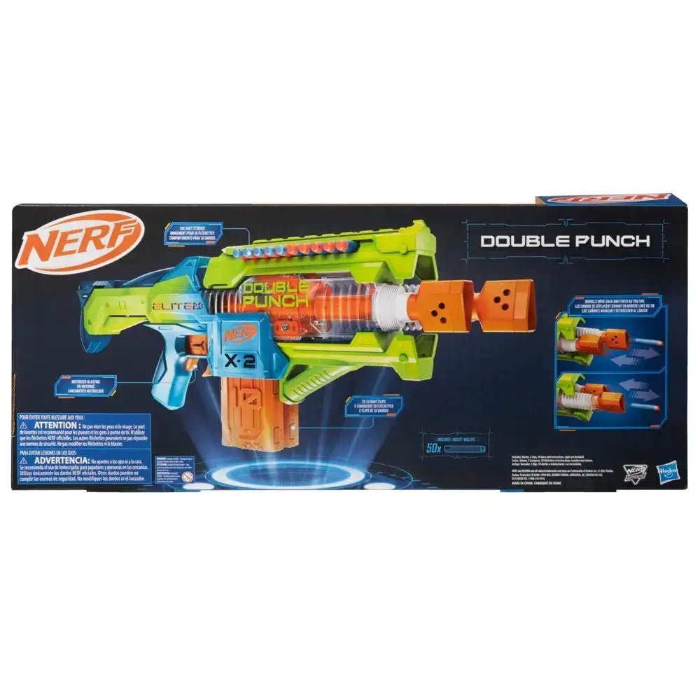 NERF Elite 2 0 Double Punch Motorized Dart Blaster Maziply Toys nerf-elite-2-0-double-punch-motorized-dart-blaster-maziply-toys