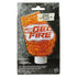 Nerf Pro Gelfire package back showing transparent hopper filled with bright orange gel rounds labeled “800 round capacity hopper,” set against a textured dark gray background with product details.