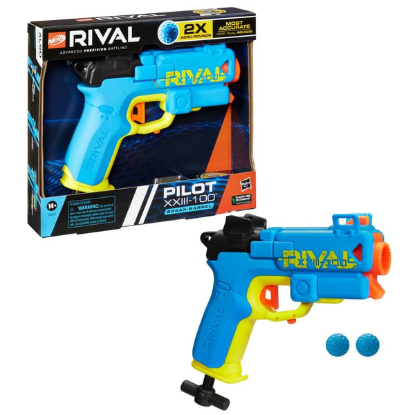 [SALE] NERF RIVALエアガン3種セット Nerf Rival Nemesis MXVII-10K Motorized Blaster, Blue, 100 FPS