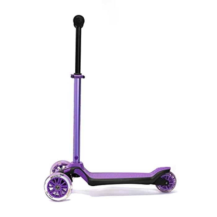 NSG YBIKE GLX Boost 3-Wheel Kick Scooter (Purple)