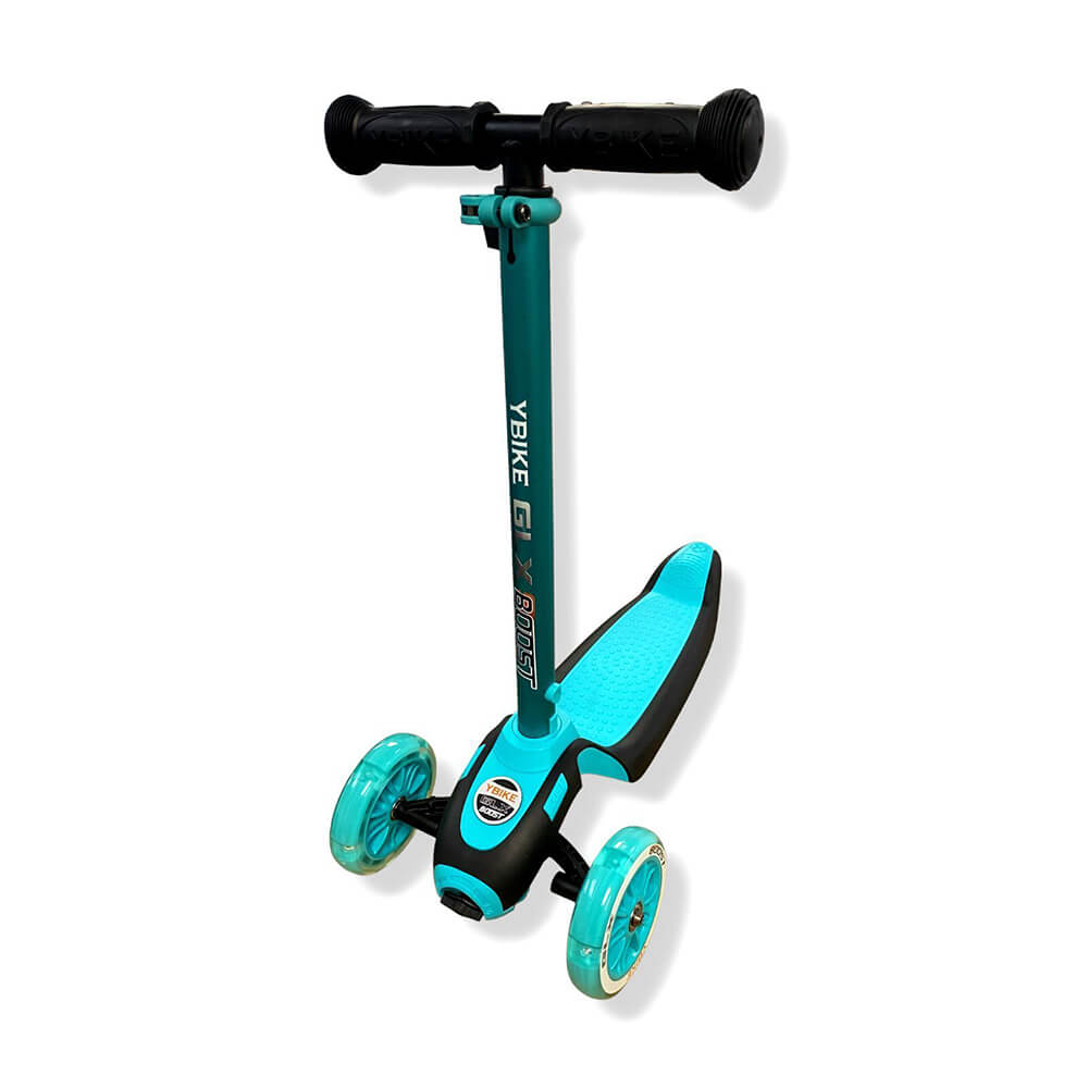 NSG YBIKE GLX Boost 3-Wheel Kick Scooter (Teal)