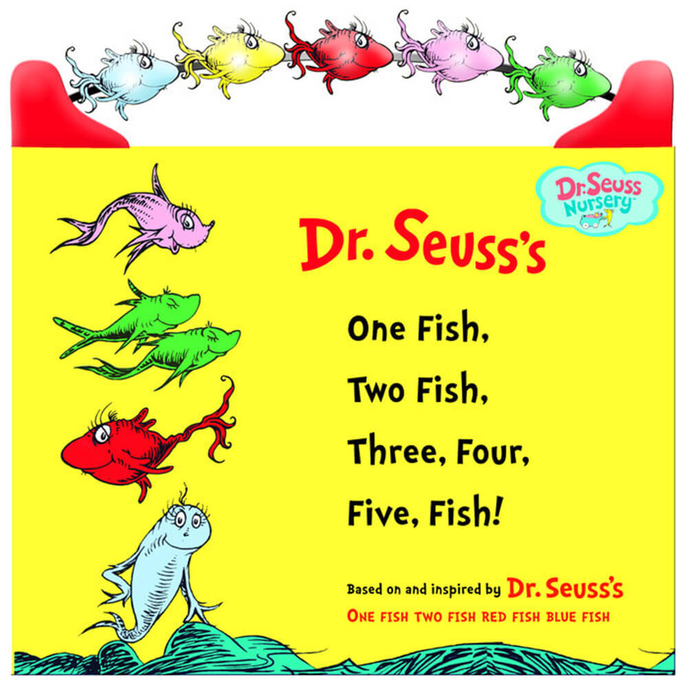 One Fish, Two Fish, Three, Four, Five Fish (Board Book) front book cover