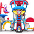 PAW Patrol Air Rescue Pup Squad Adventure Bay Airport Playset close up of front of the playset