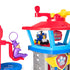 PAW Patrol Air Rescue Pup Squad Adventure Bay Airport Playset close up with mayor Humdinger shown as well as the helicopter