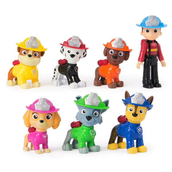 新品　Rescue Team 1/12 アクションフィギュア paw-patrol-fire-rescue-team-