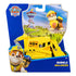 PAW Patrol Rubble's Bulldozer Vehicle Figure Set in packaging