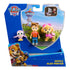 Paw Patrol Skye & Alex Porter figure set in retail packaging, featuring Skye in pink vest, Alex Porter in red shirt, and pink owl Little Hootie with tower scene background.