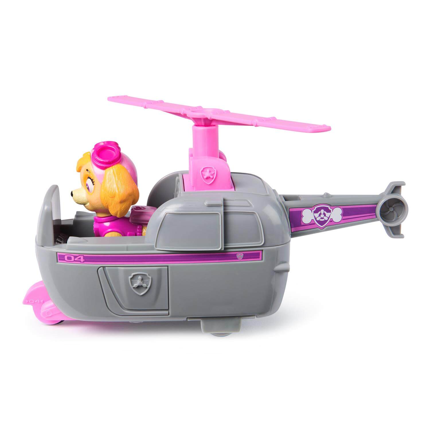 PAW Patrol Skye's Helicopter Vehicle Figure Set side