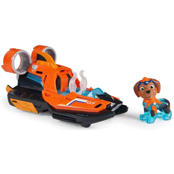 PAW Patrol The Mighty Movie Zuma's Mighty Movie Hovercraft Vehicle