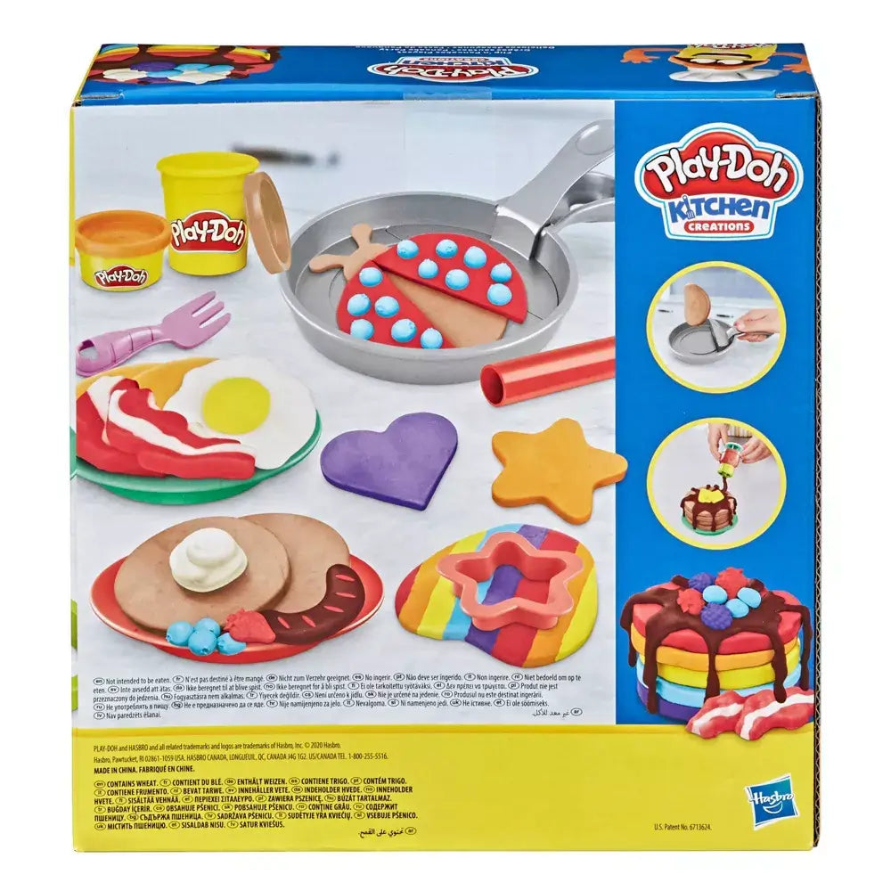 Play-Doh Kitchen Creations Flip’n Pancakes Playset, 3+