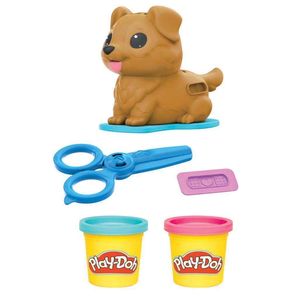 Play-Doh Mini Groom 'n Vet Set with Toy Dog