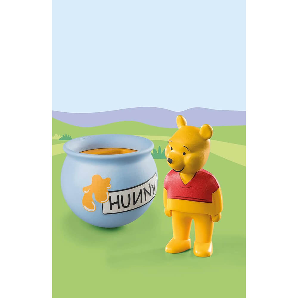 Mini Pooh with Honey Pot Figruine